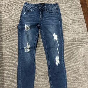 Bebe distressed jeans